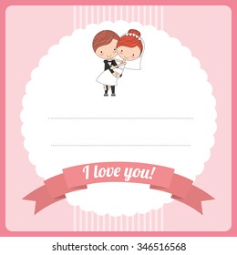 love card design, vector illustration eps10 graphic 