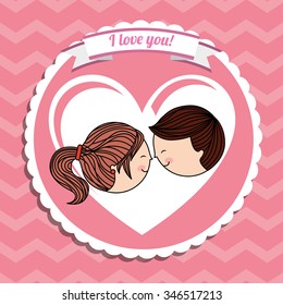 love card design, vector illustration eps10 graphic 