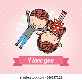 love card design, vector illustration eps10 graphic 