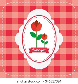love card design, vector illustration eps10 graphic 