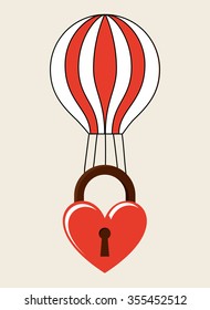 love card design, vector illustration eps10 graphic 