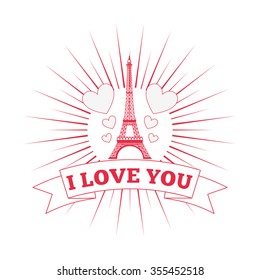 love card design, vector illustration eps10 graphic 
