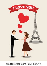 love card design, vector illustration eps10 graphic 