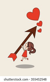 love card design, vector illustration eps10 graphic 