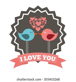 love card design, vector illustration eps10 graphic 