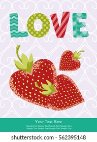 love card design. vector illustration