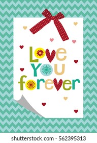 love card design. vector illustration
