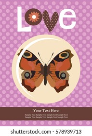 love card design. vector illustration


