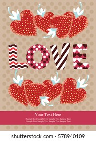 love card design. vector illustration

