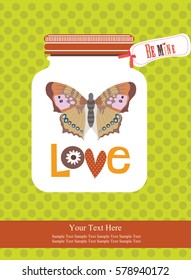love card design. vector illustration

