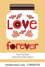 love card design. vector illustration
