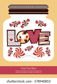 love card design. vector illustration
