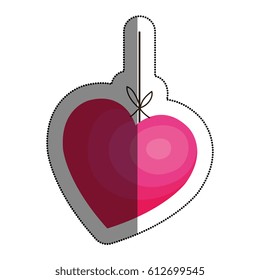 love card with heart