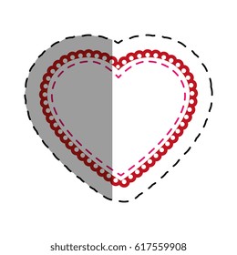 love card with heart 