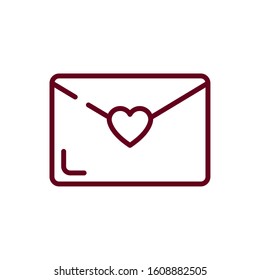 Love card with heart design of Passion romantic valentines day wedding decoration and marriage theme Vector illustration