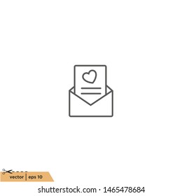 love card icon vector logo template