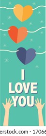 love card with text