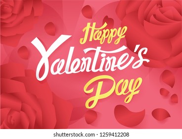 Love card for Valentine's Day festival every year