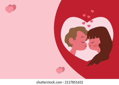 love card vector illustration design suitable for family couple valentine's day