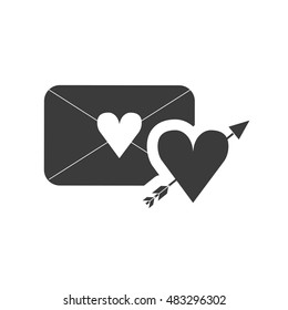 love card with wedding icon vector illustration design