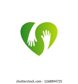 Love Care Creative logo concepts, Heart Care logo, elements and symbols, template - Vector