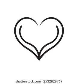Arte del diseño del Vector del icono del cuidado del amor