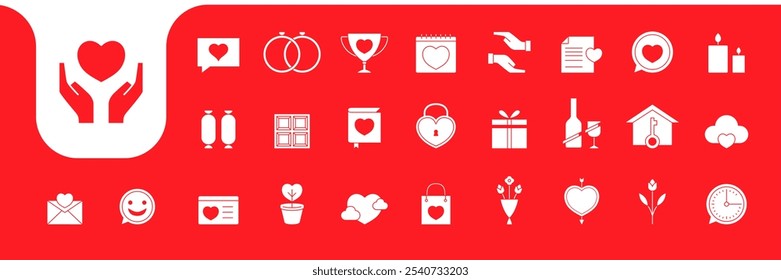 love care icons design vector 