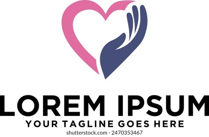Love and Care logo design