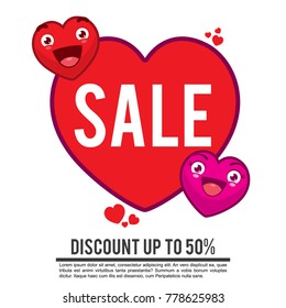 Love Cartoon Creative Poster or Flyer