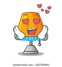 In love cartoon decorative table lamp in living room