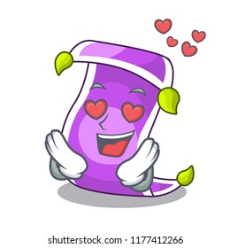 In love cartoon fairytale story and magic carpet