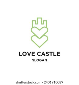 Icono de logotipo de amor Icono de diseño ilustración vectorial