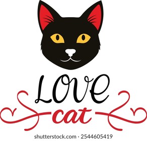 Love Cat Adorable Cat Themed Illustrations for Heartwarming Designs