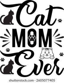 I LOVE CAT, BEST CAT T-SHIRT DESIGN 