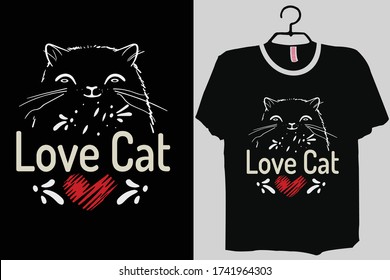 love cat face shirt, cat lover gift ideas