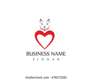 Love Cat Logo