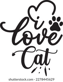 i Love Cat svg , cat SVG design, cat SVG, cat SVG bundle, quotes design