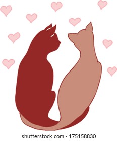 In Love cats