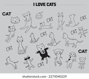 I love cats : series 1