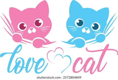 Love Cats Shirt, Cats Shirt, Cats Tshirt, Gift for Cat Mom, Cat Mom Shirt, Cat Shirts for Women, Shirts about Cats, Gift for Cat Owner Long Sleeve T-Shirt