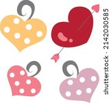 Love Chain Dots Vector Clipart