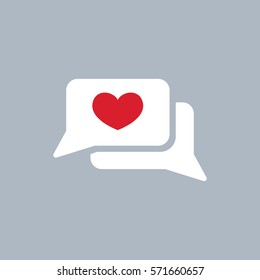 love chat icon