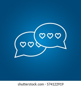 love chat icon