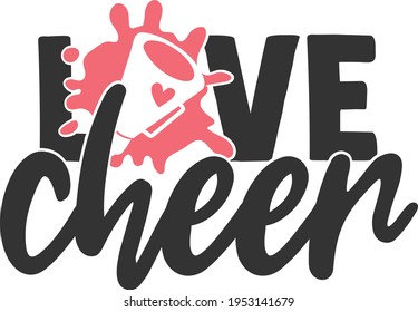 Love Cheer - Cheer design