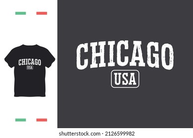 I love Chicago t shirt design