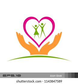love child icon vector