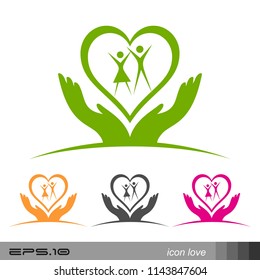 love child icon vector