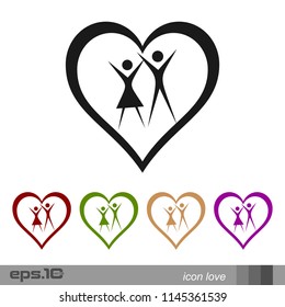 Love Child Icon Vector