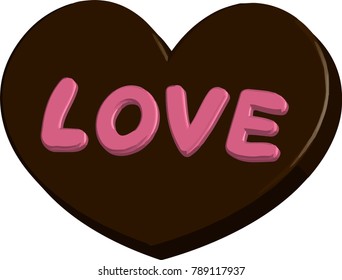 LOVE chocolate bitter
