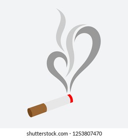 Love Cigarettes Vector